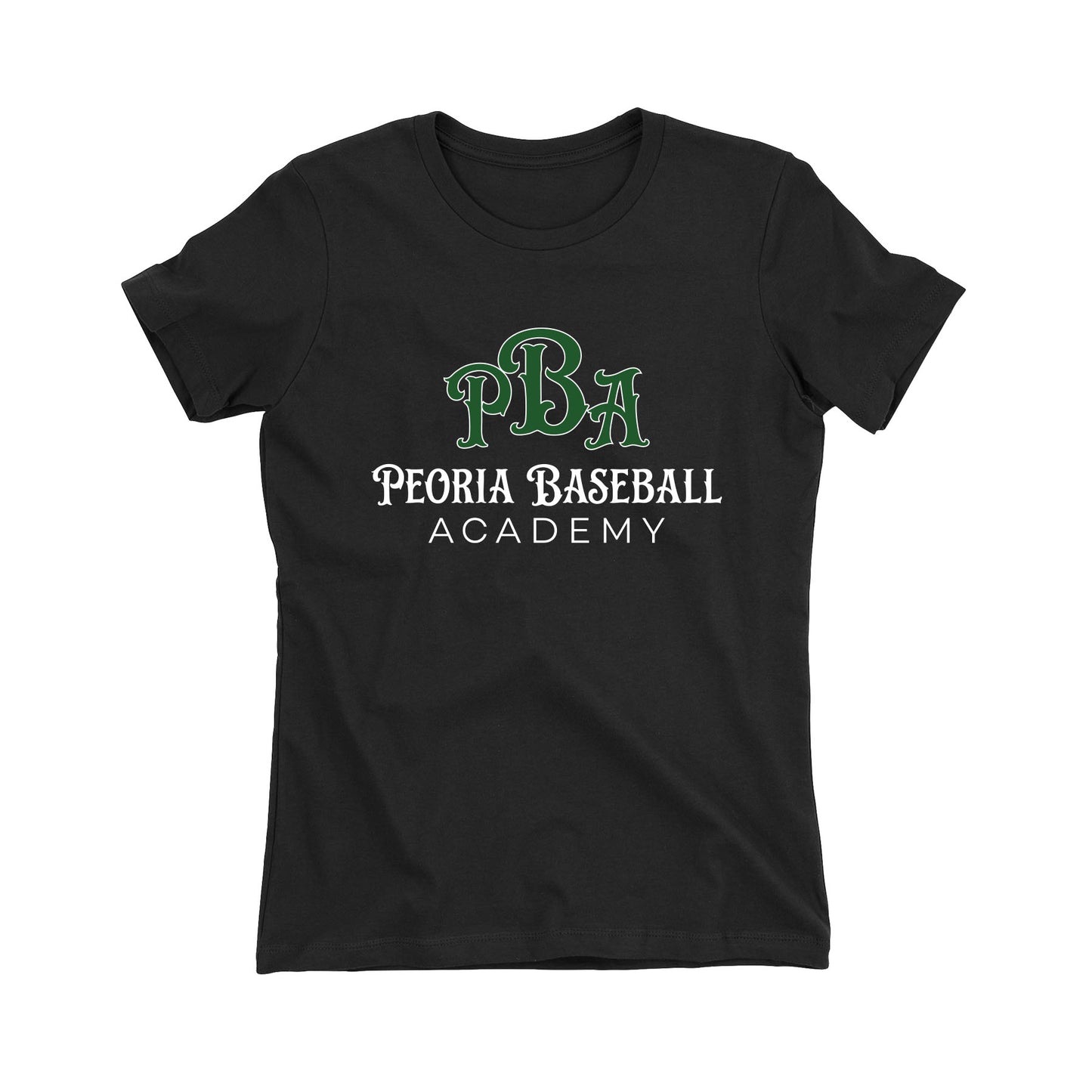 Peoria Baseball Academy Women's Fitted Tee