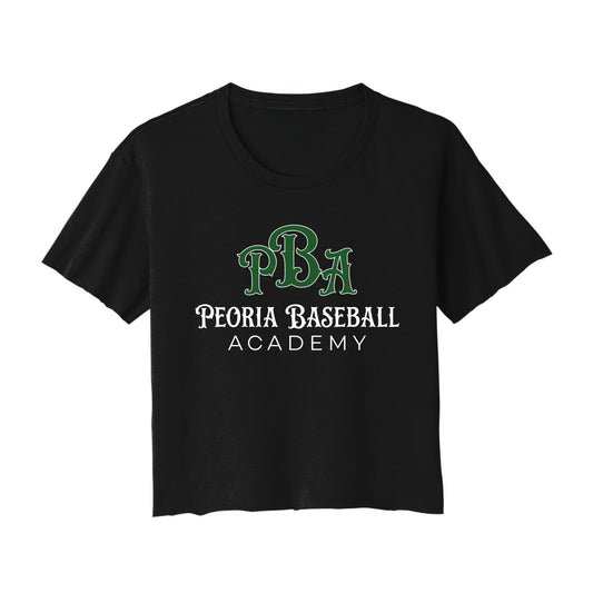 Peoria Baseball Academy Cropped Tee