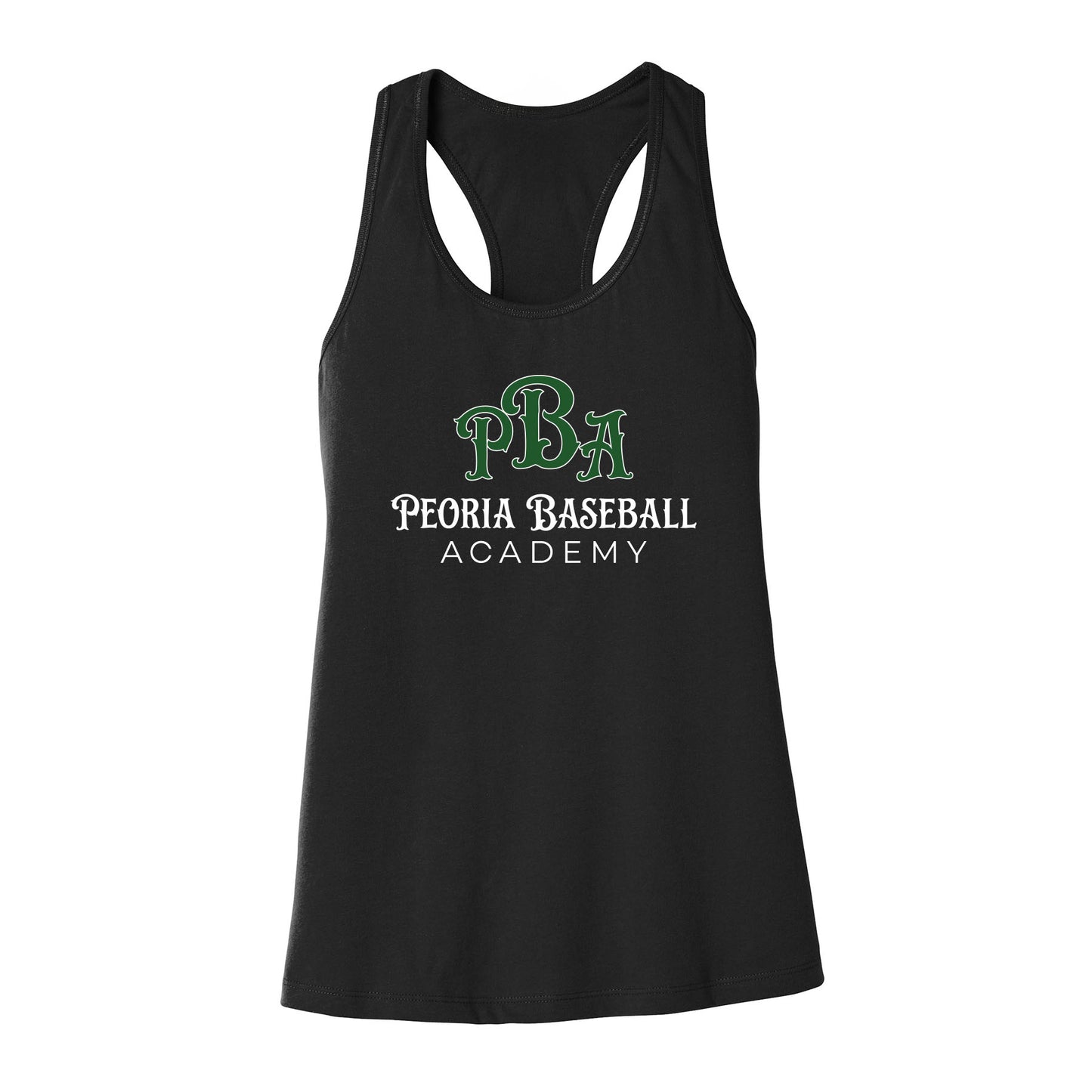 Peoria Baseball Academy Women's Racerback Tank