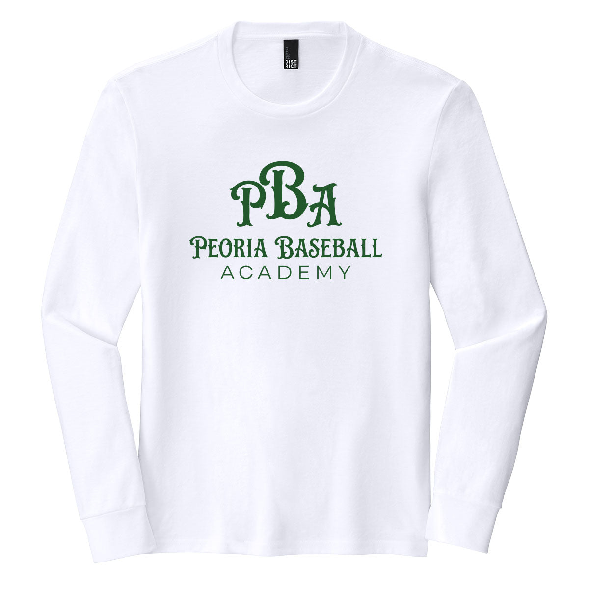 Peoria Baseball Academy Long Sleeve Tee