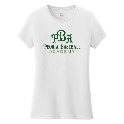 Peoria Baseball Academy Women's Fitted Tee