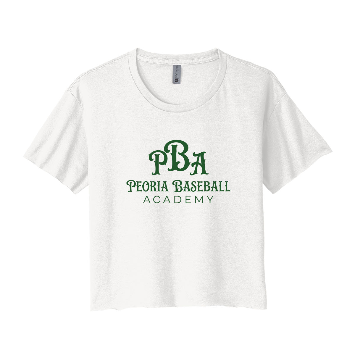 Peoria Baseball Academy Cropped Tee