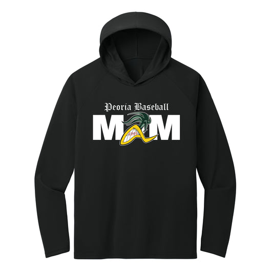PBA Mom Performance Hooded Long Sleeve Tee