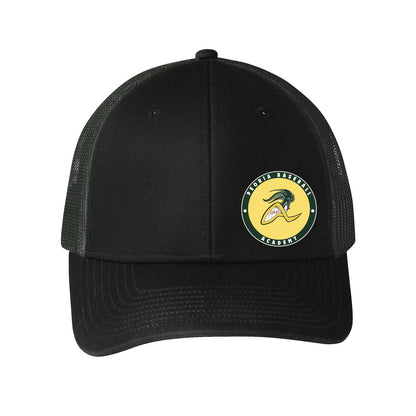 Peoria Baseball Academy Seal Curved Snapback Trucker