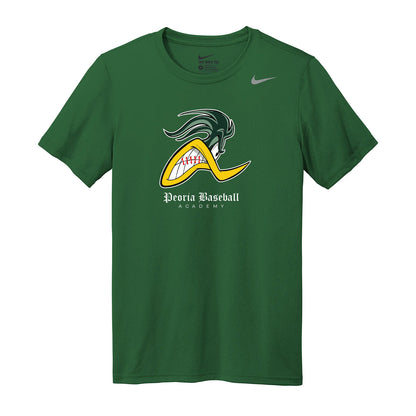 Peoria Baseball Mascot Nike Dri-Fit Tee