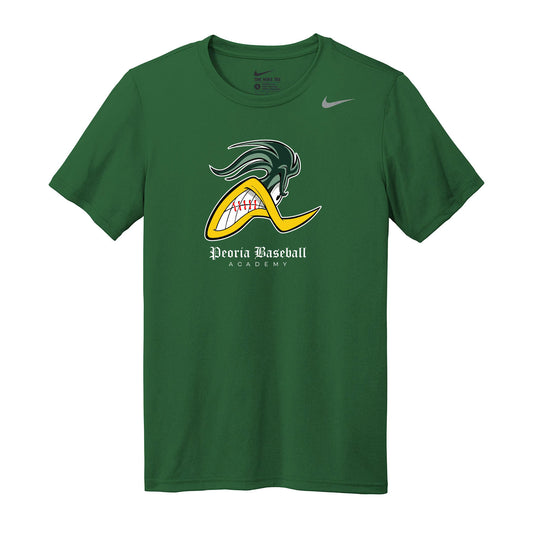 Peoria Baseball Mascot Nike Dri-Fit Tee