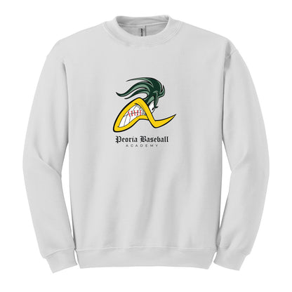 Peoria Baseball Mascot Crewneck Sweatshirt