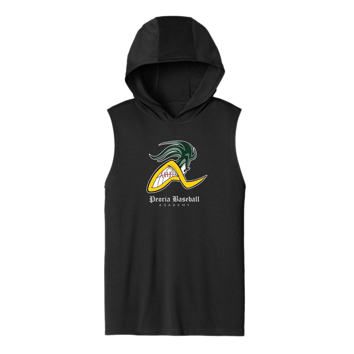 Peoria Baseball Mascot Unisex Dri Fit Hooded Tank