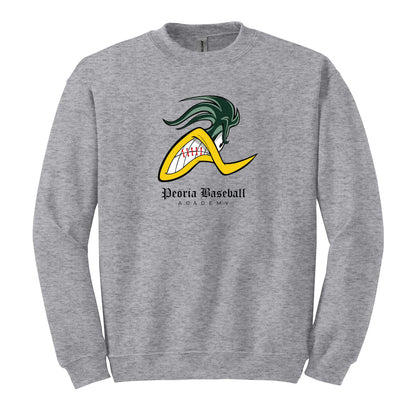 Peoria Baseball Mascot Crewneck Sweatshirt