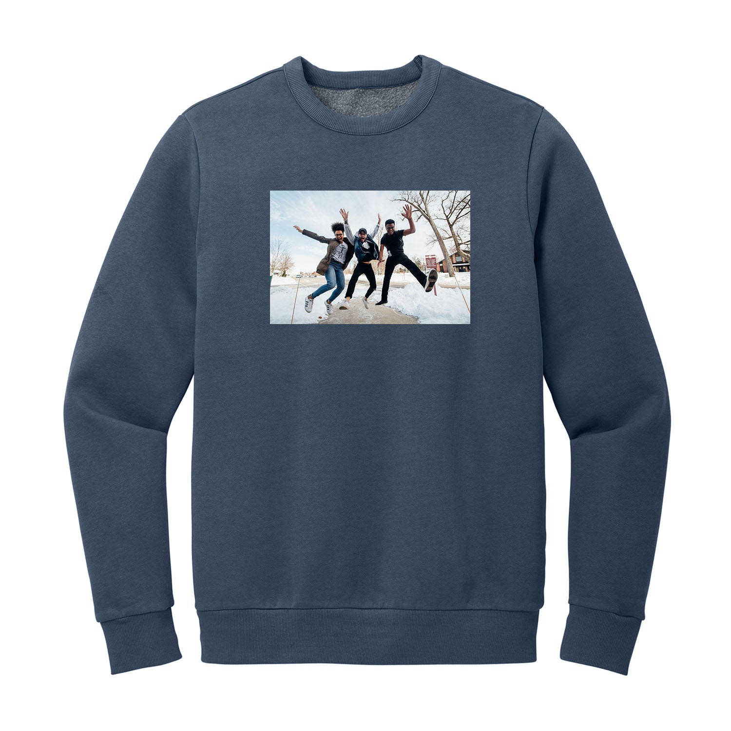 Custom Photo Crewneck Sweatshirt