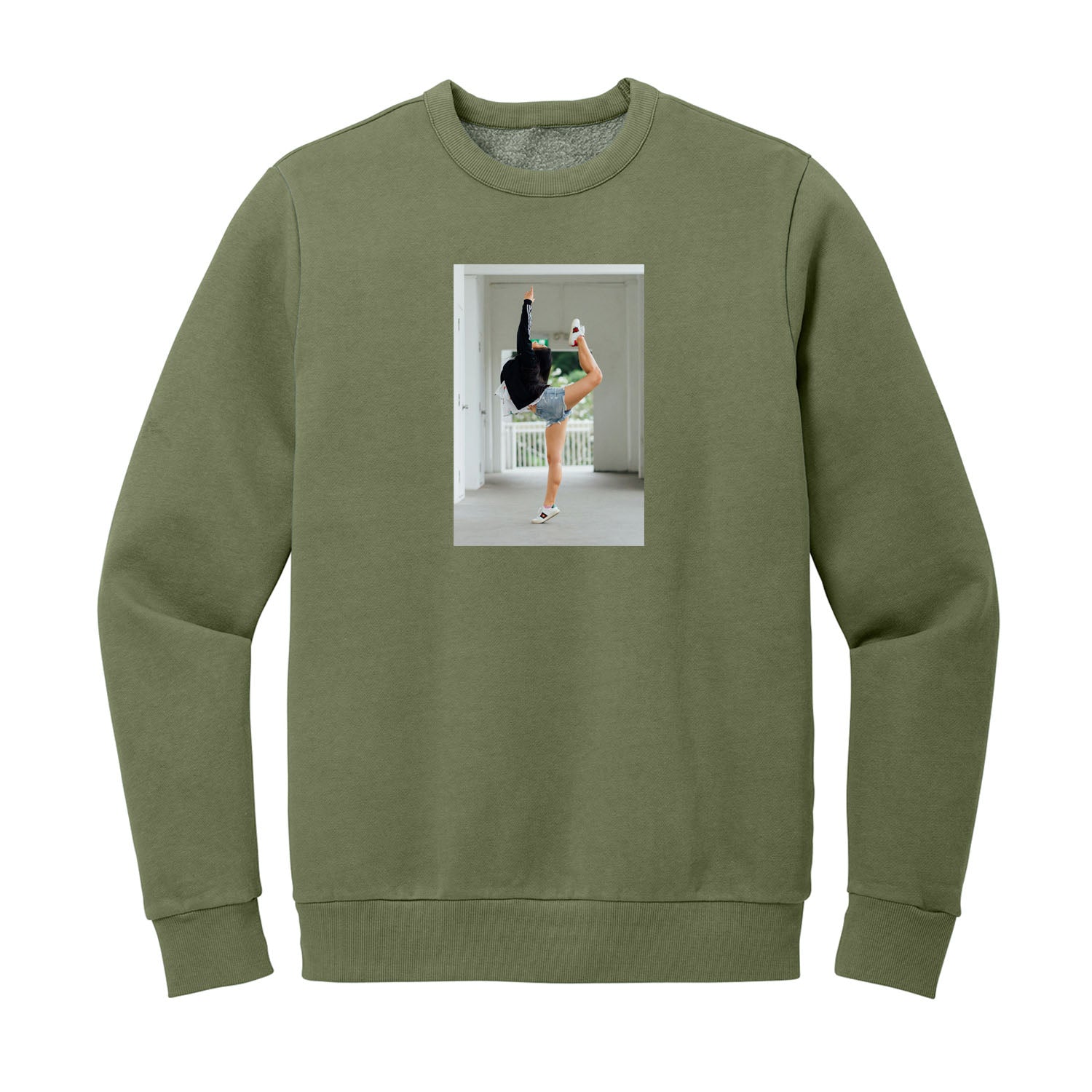 Custom Photo Crewneck Sweatshirt