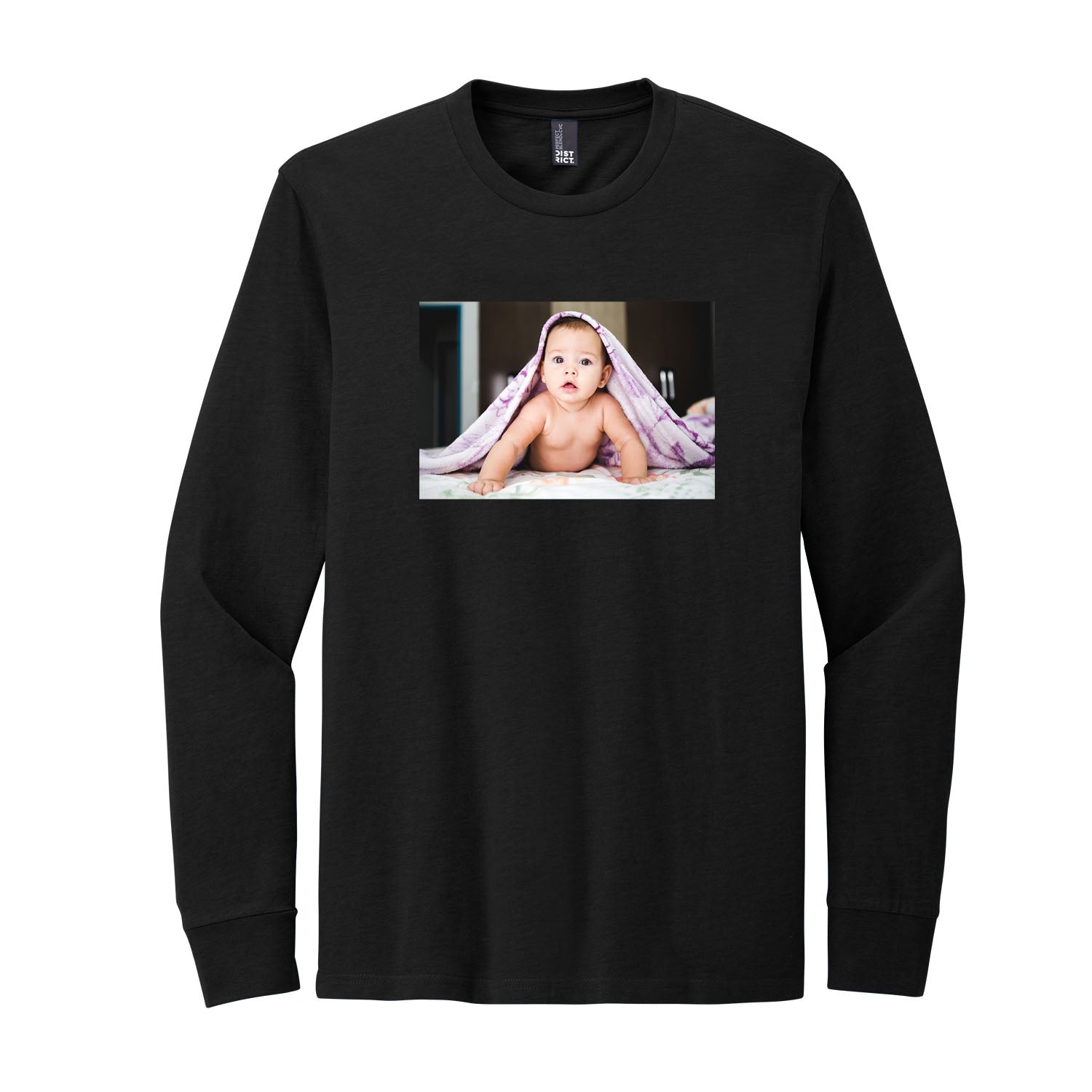 Custom Photo Long Sleeve Tee