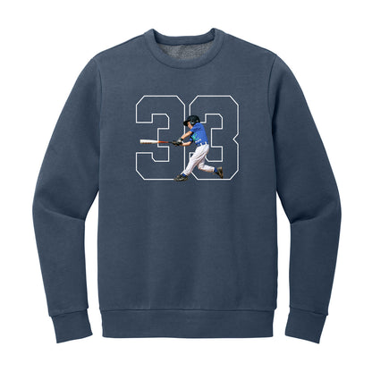 Custom Number and Picture Crewneck Sweatshirt