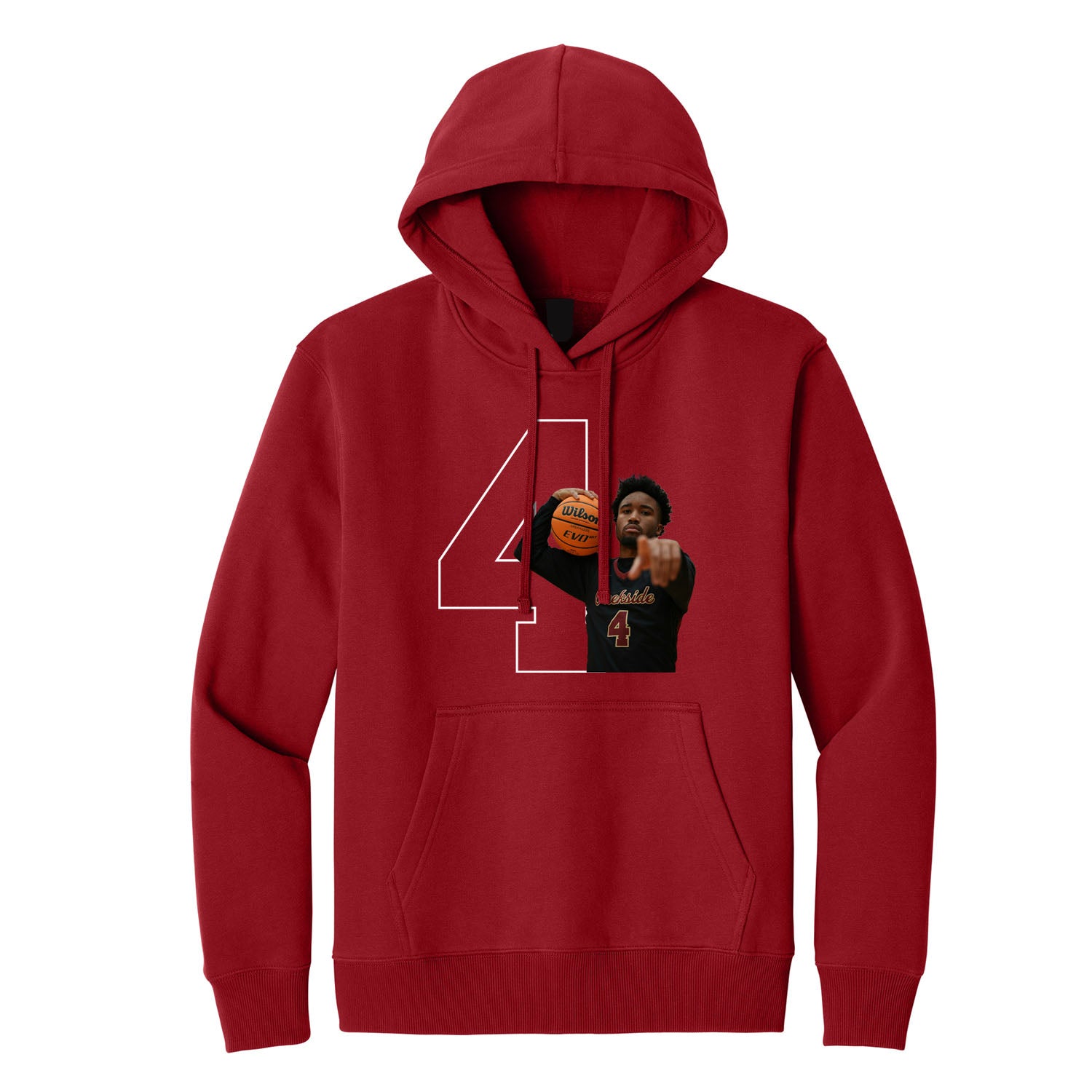 Custom Number and Picture Hoodie