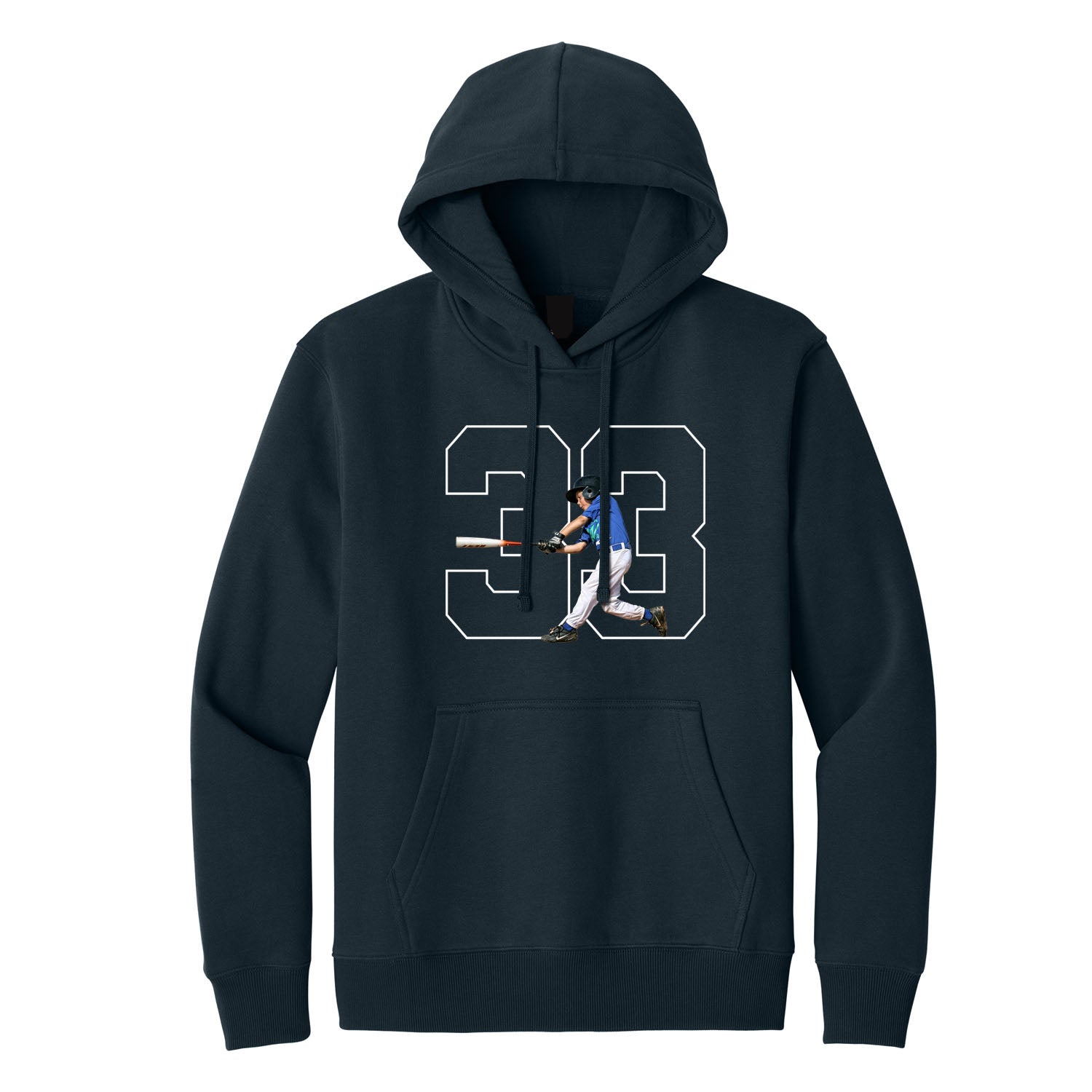 Custom Number and Picture Hoodie