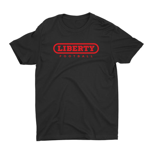 2025 Liberty Football Red Unisex Tee