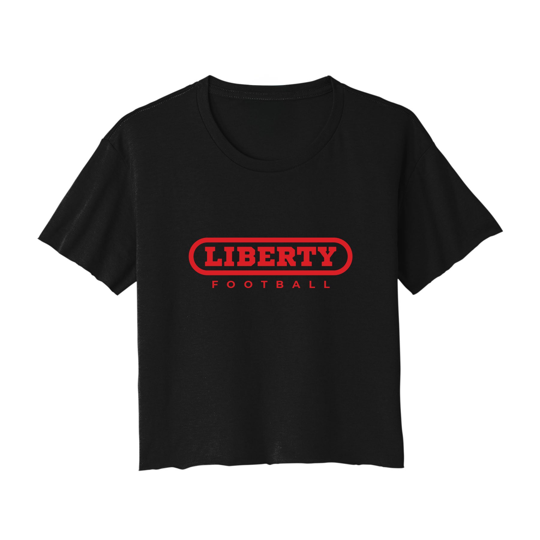 2025 Liberty Football Cropped Tee