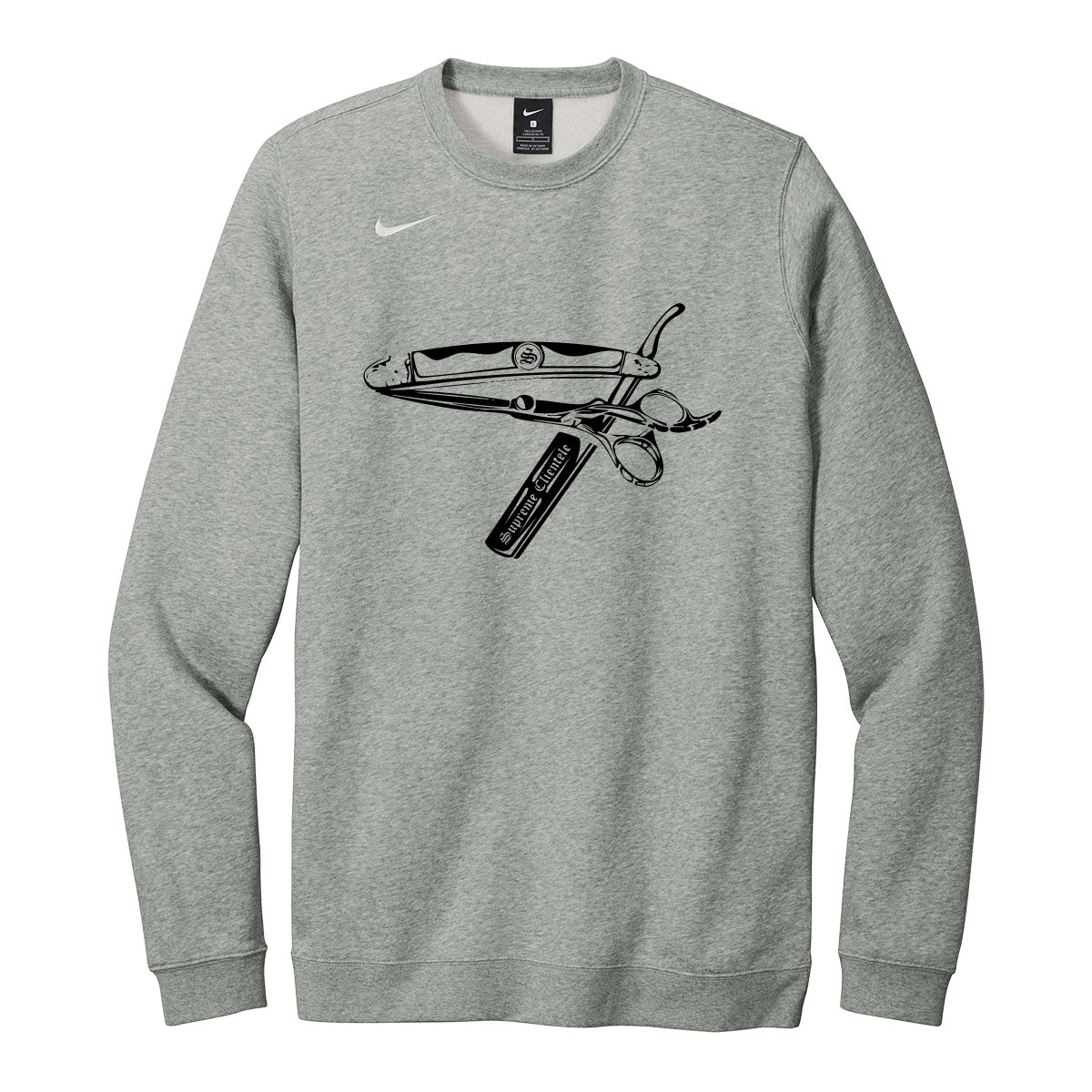 Supreme Barber Blade Nike Crewneck Sweatshirt