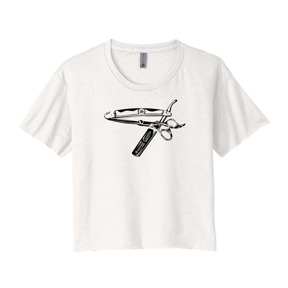 Supreme Barber Blade Cropped Tee