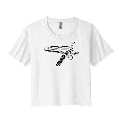 Supreme Barber Blade Cropped Tee