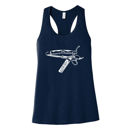 Supreme Barber Blade Women's Racerback Tank