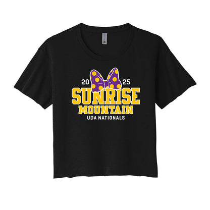 SMHS Nationals Minnie Bow Cropped Tee