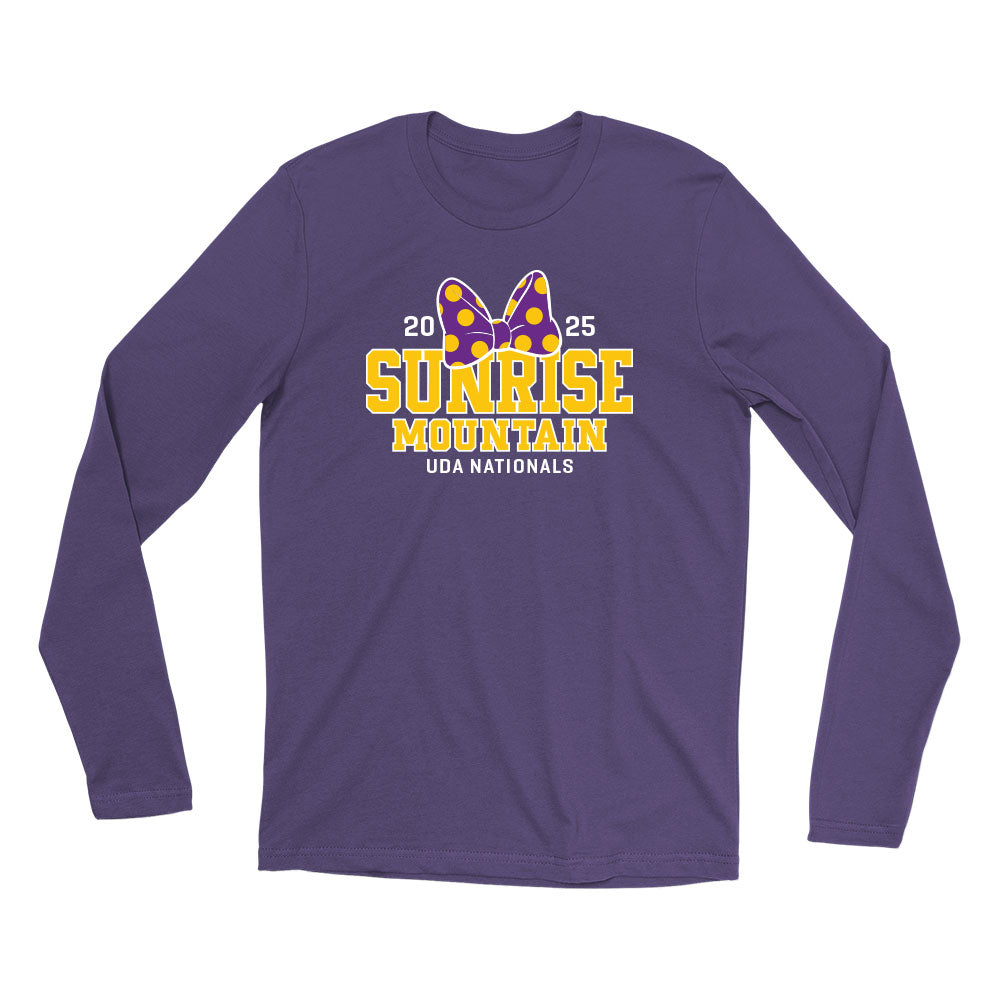 SMHS Nationals Minnie Bow Long Sleeve Tee