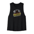 Shadow Ridge Girls Flag Football Cropped Racerback Tank