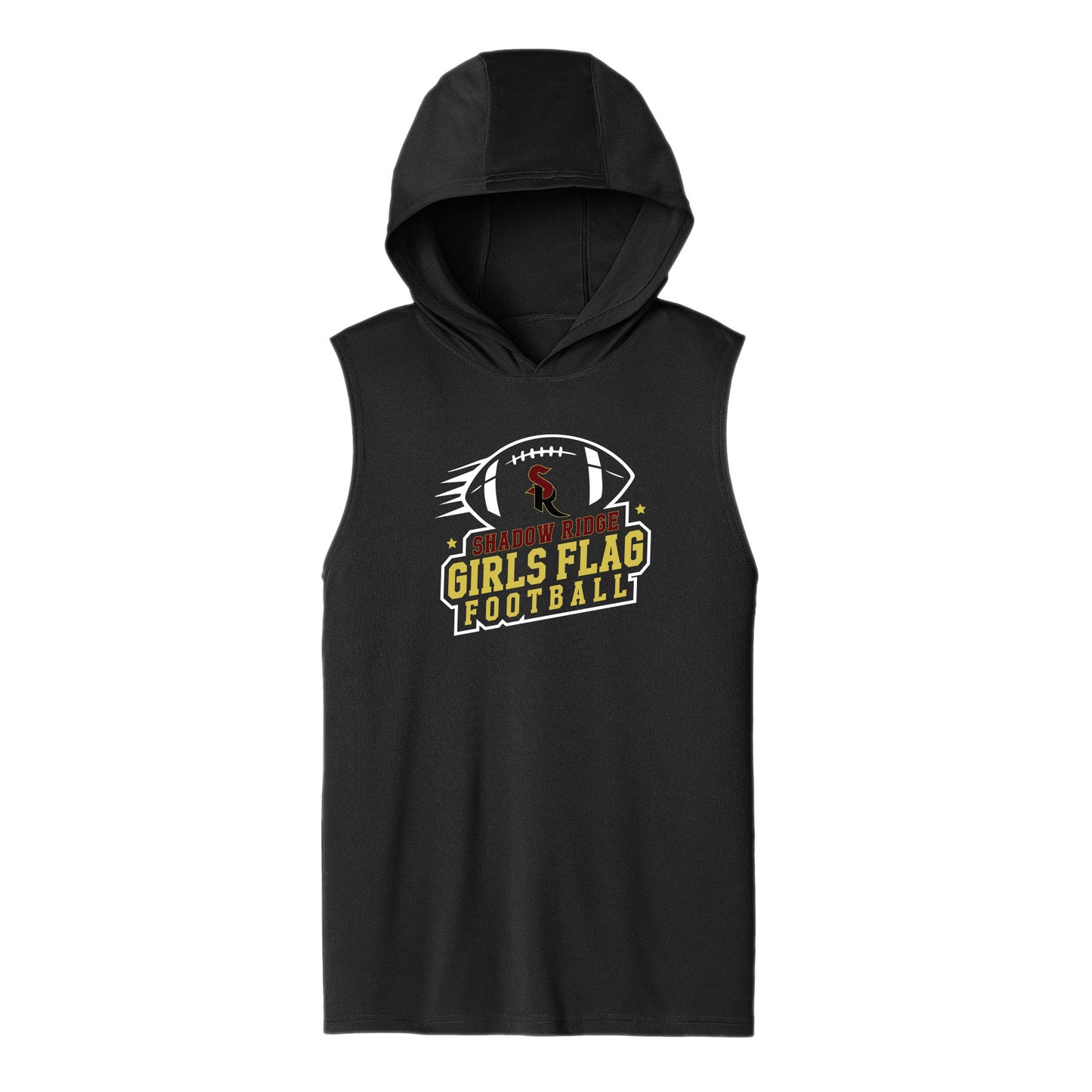 Shadow Ridge Girls Flag Football Unisex Dri Fit Hooded Tank