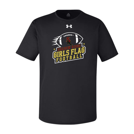 Shadow Ridge Girls Flag Football Under Armour Tee