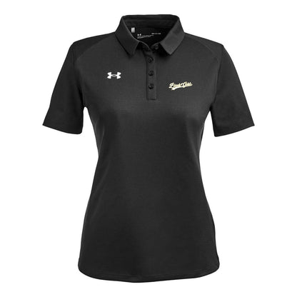 Black Gold Script UA Women's Polo