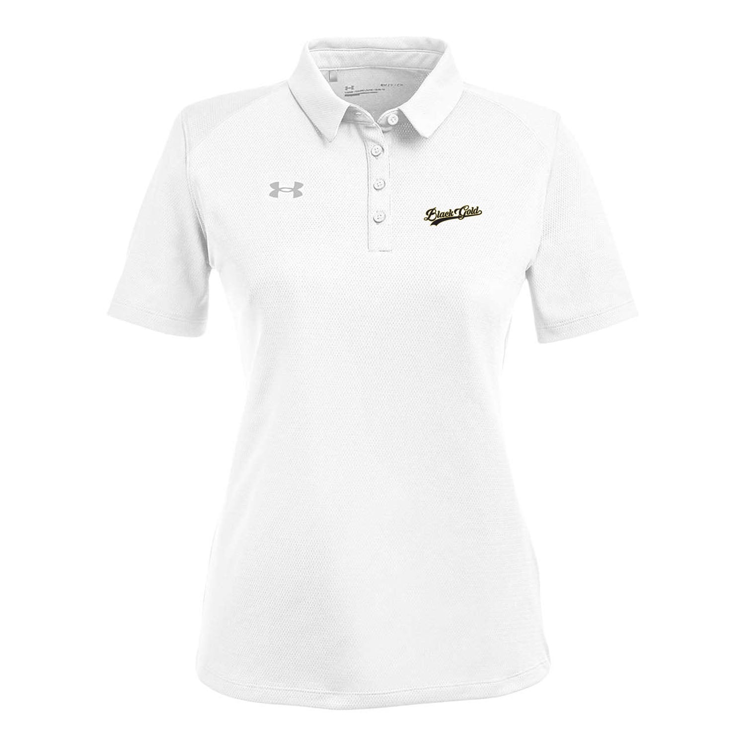 Black Gold Script UA Women's Polo
