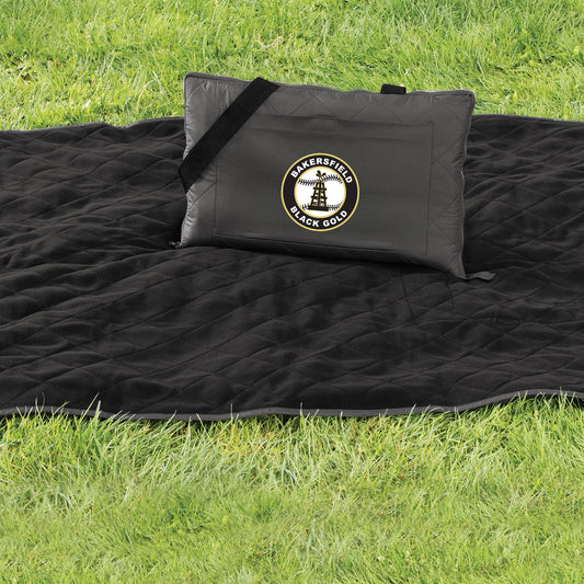Black Gold Seal Foldable Thermal Blanket