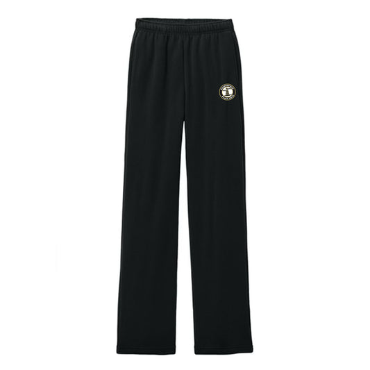 Black Gold Seal Sponge Fleece Straight Leg Sweatpant
