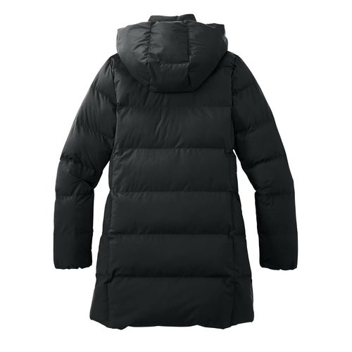 Black Gold Seal Womens Puffy Parka