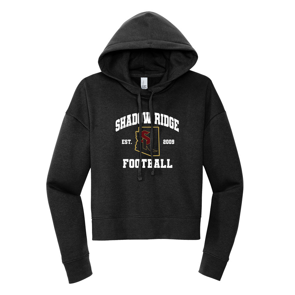 Shadow Ridge Football State Cropped Hoodie