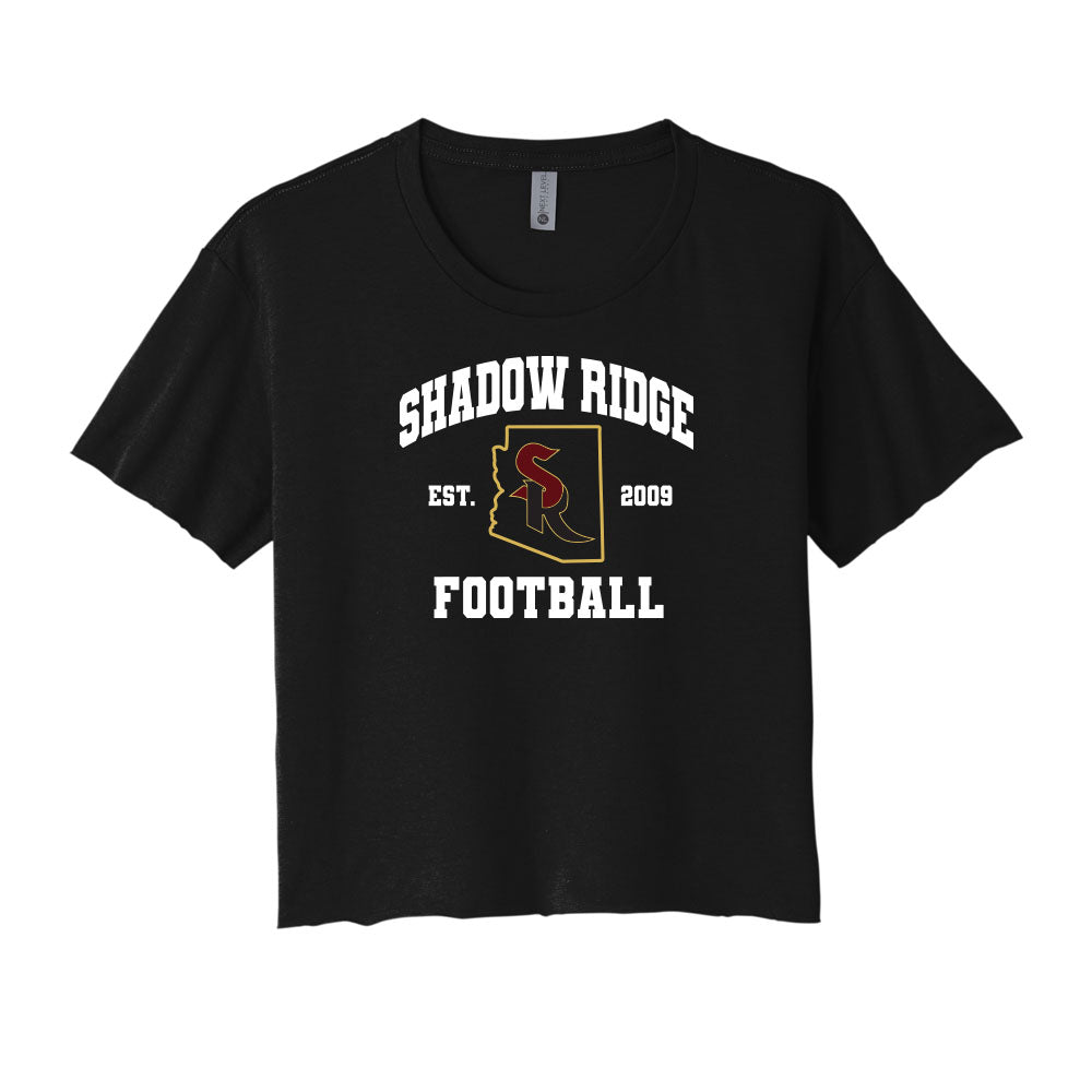 Shadow Ridge Football State Cropped Tee