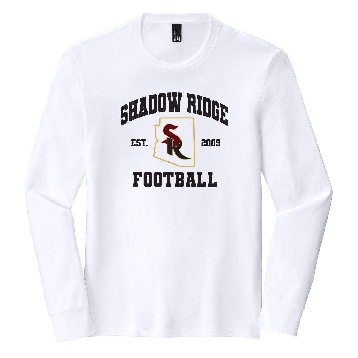 Shadow Ridge Football State Unisex Long Sleeve Tee
