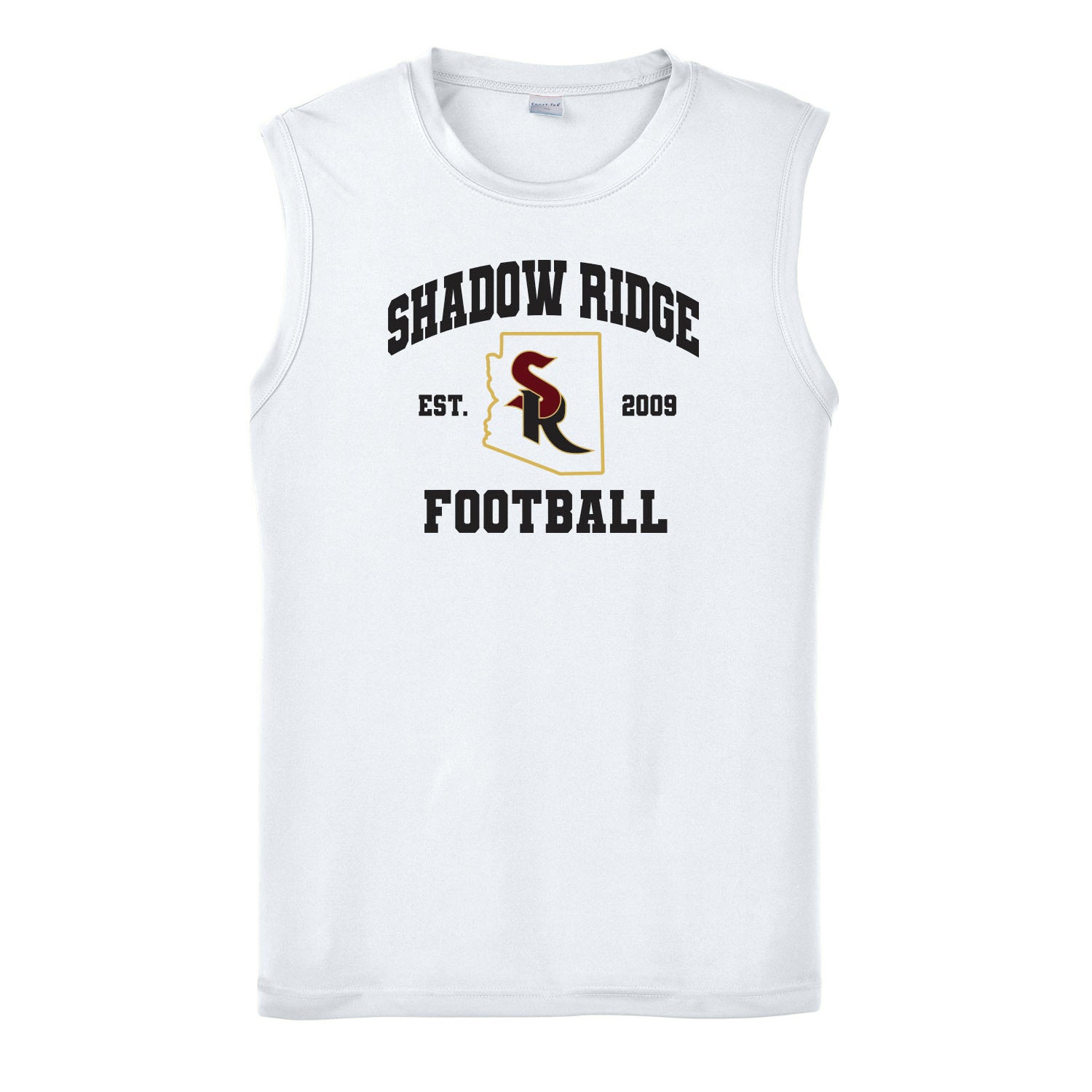 Shadow Ridge Football State Performance Sleeveless Tank