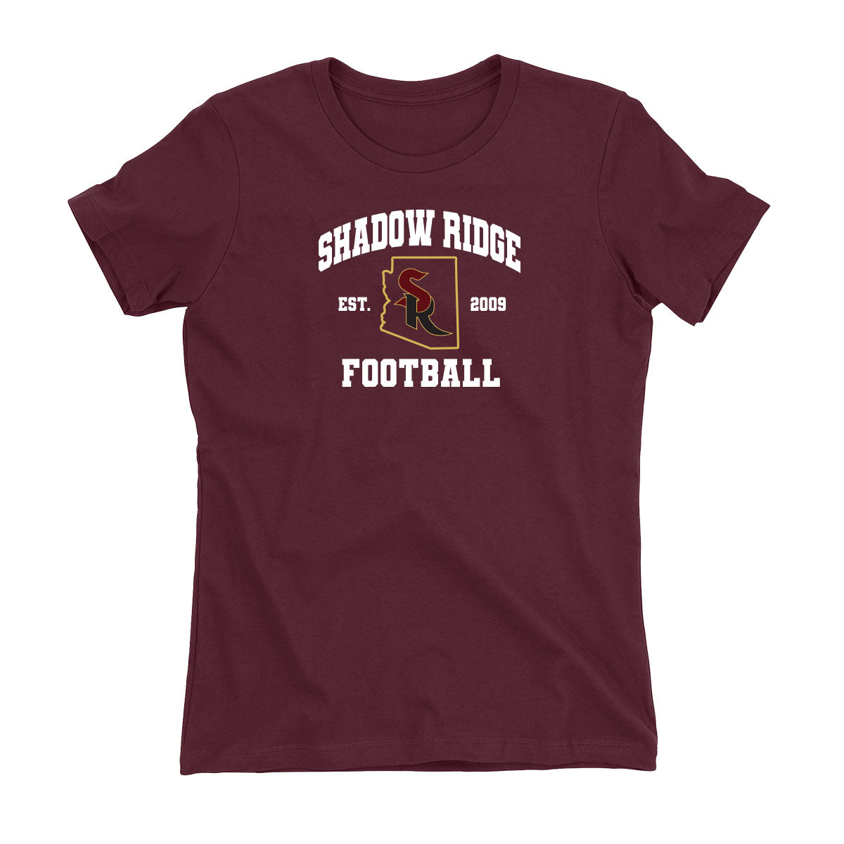 Shadow Ridge Football State Women's Fit Tee