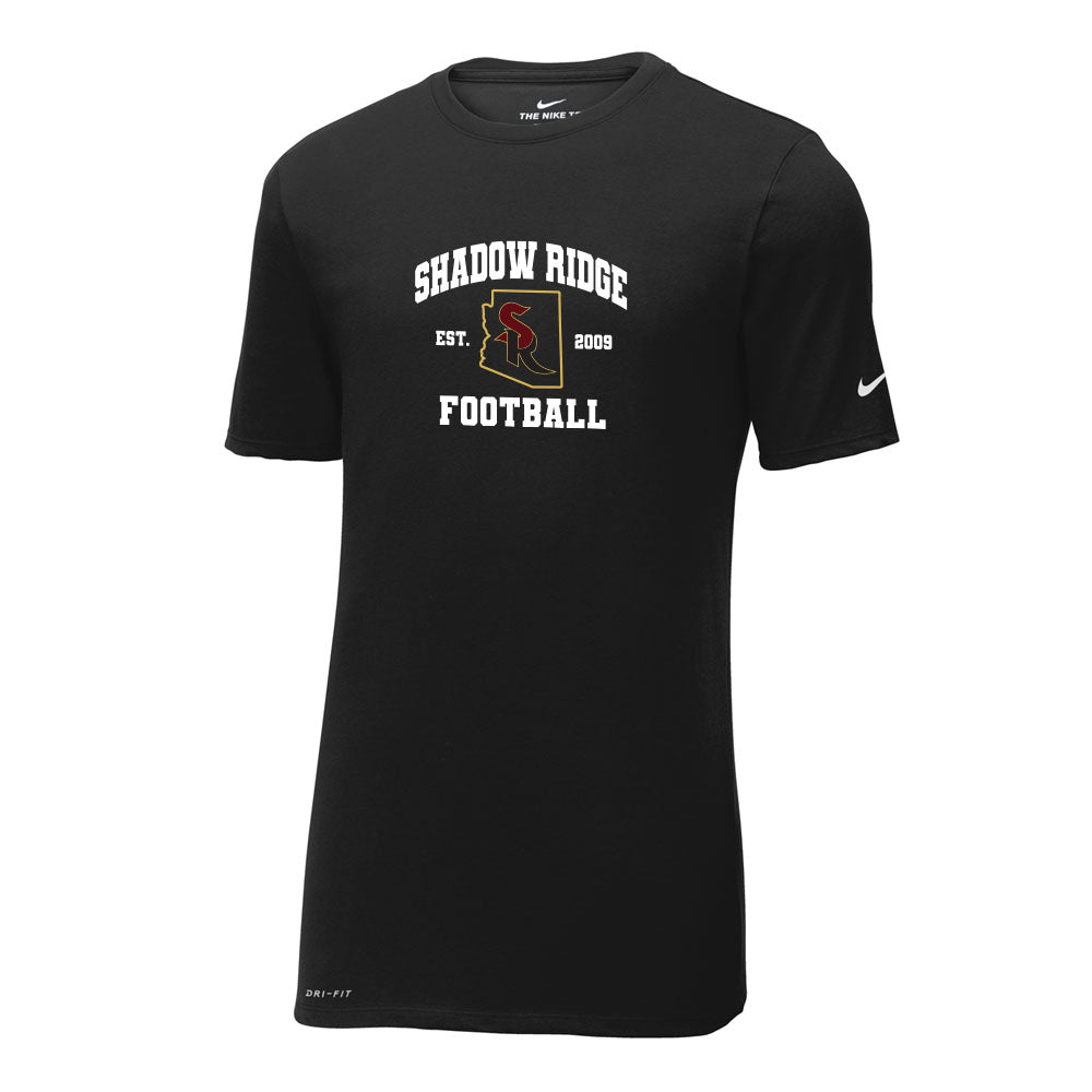 Shadow Ridge Football State Nike Dri Fit Tee