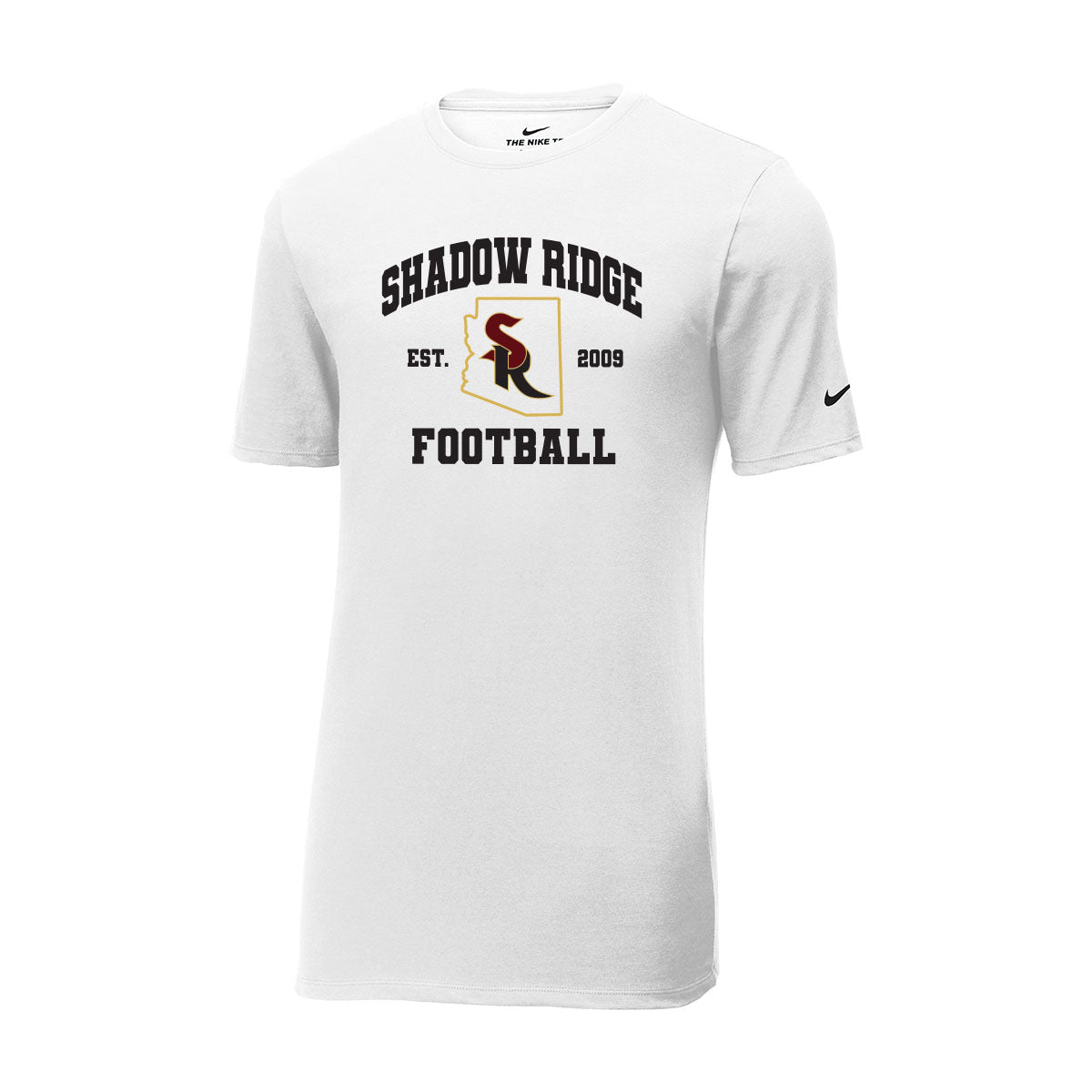 Shadow Ridge Football State Nike Dri Fit Tee