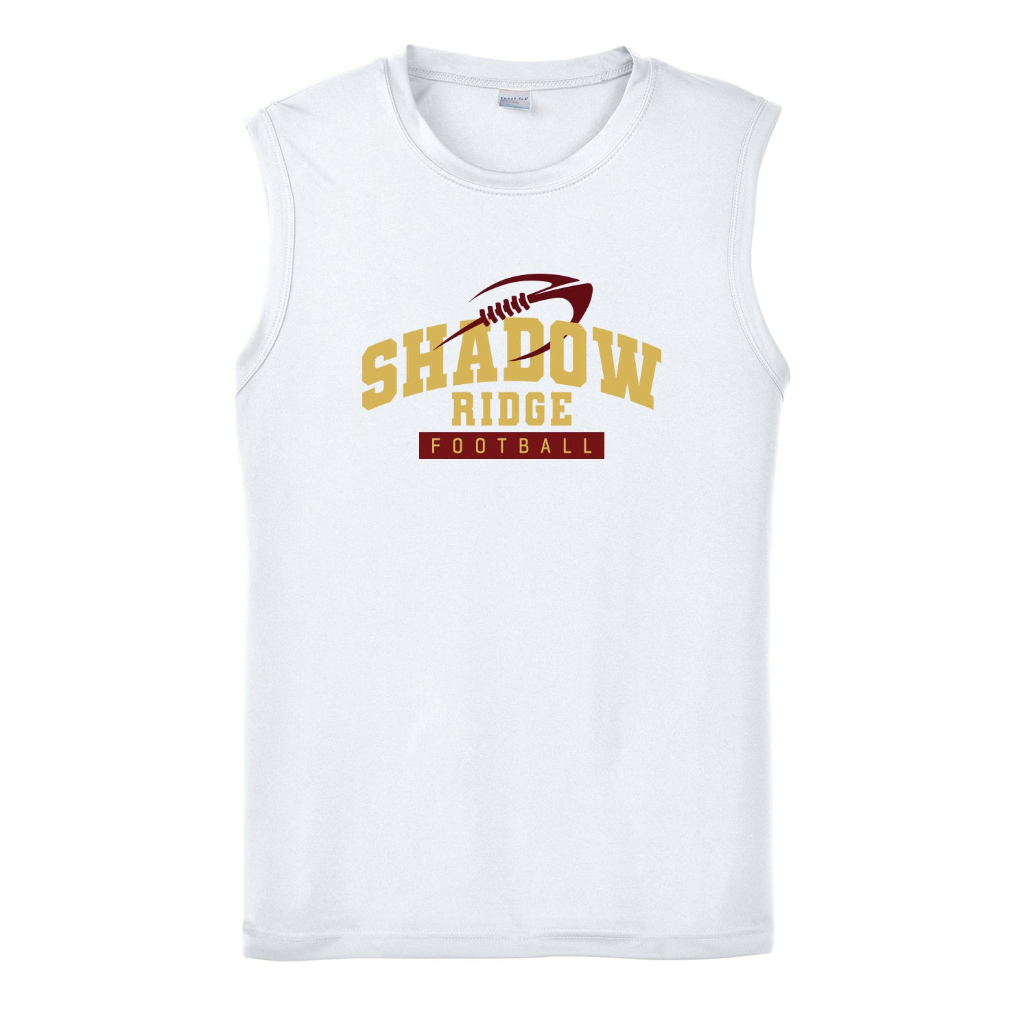 SR Football Performance Sleeveless Tank