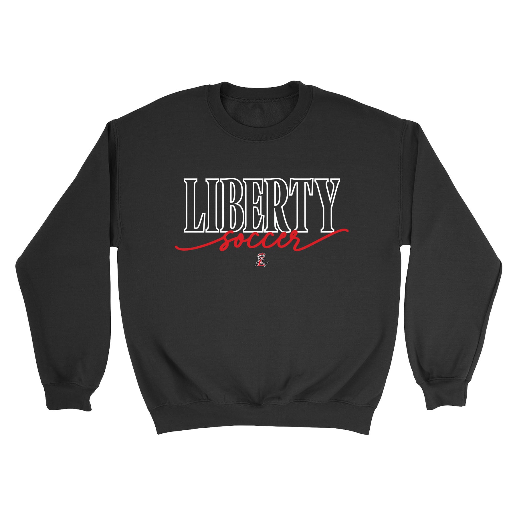 Liberty Script Soccer Crewneck Sweatshirt