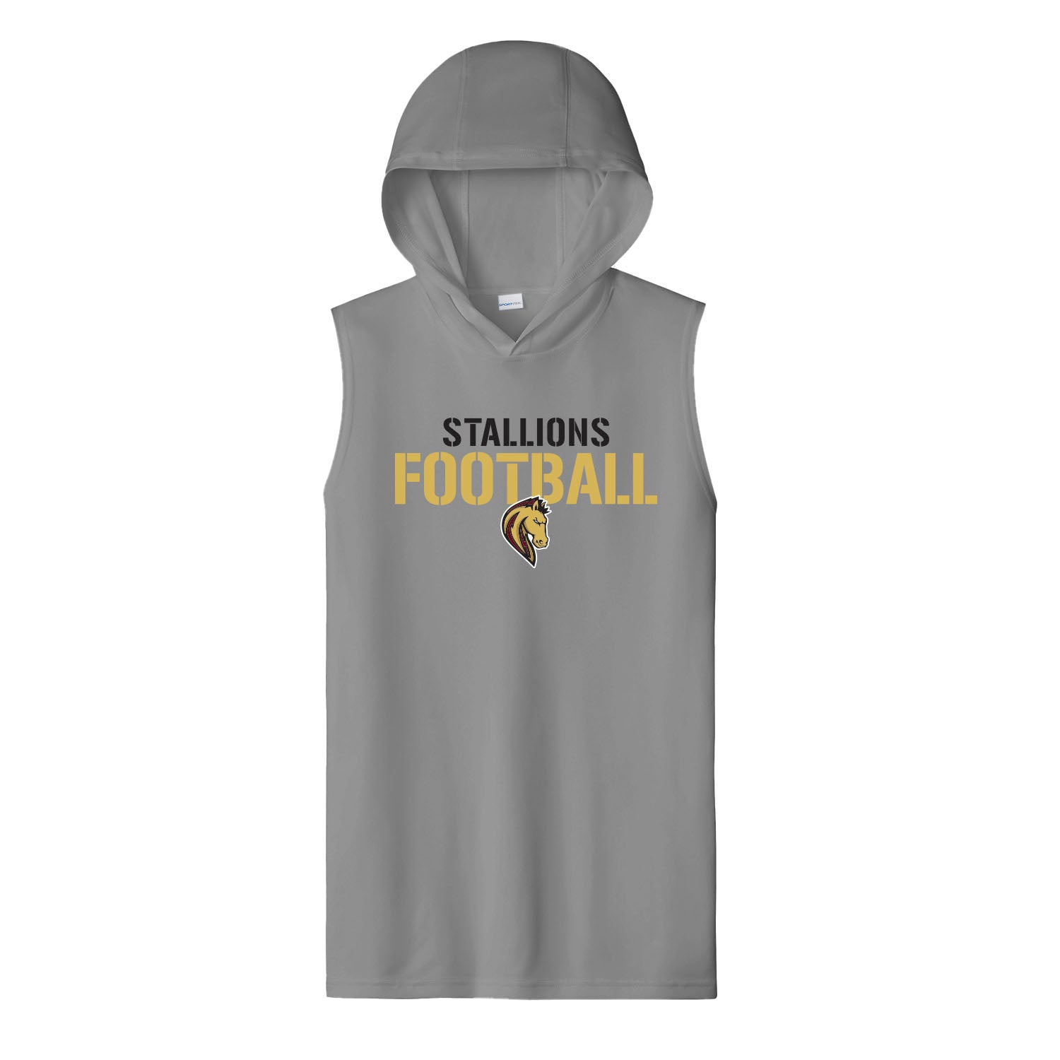 Stallions Football Unisex Dri Fit Hooded Tank