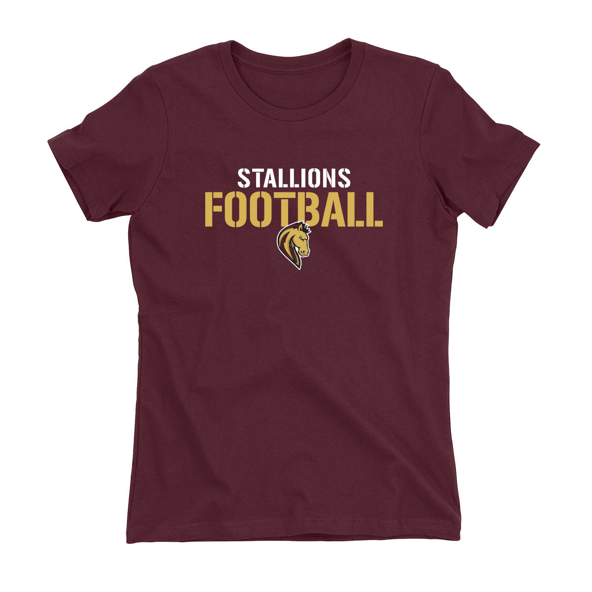 Stallions Football Women's Fit Tee
