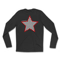 LA Dance Checkered Star Long Sleeve Tee