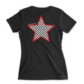 LA Dance Checkered Star Women's Fit Tee