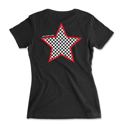 LA Dance Checkered Star Women's Fit Tee