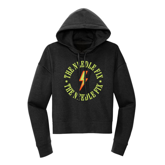 The Needle Fix Crest Cropped Hoodie